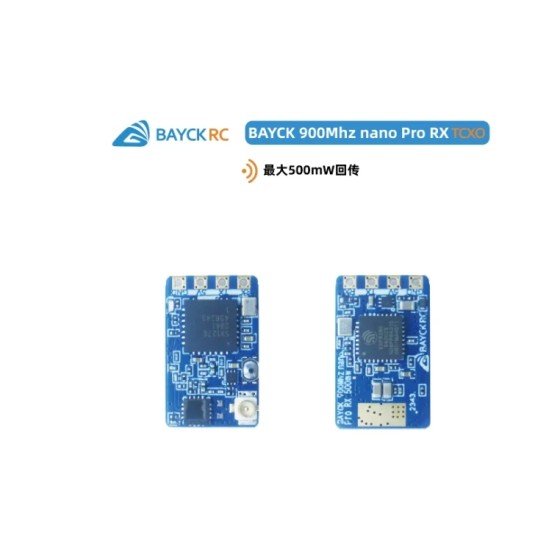 Bayck RC 900Mhz NANO PRO ELRS 915 500mW TCXO for Racing Drone Long Range for RC FPV Racing Freestyle Drones DIY Parts